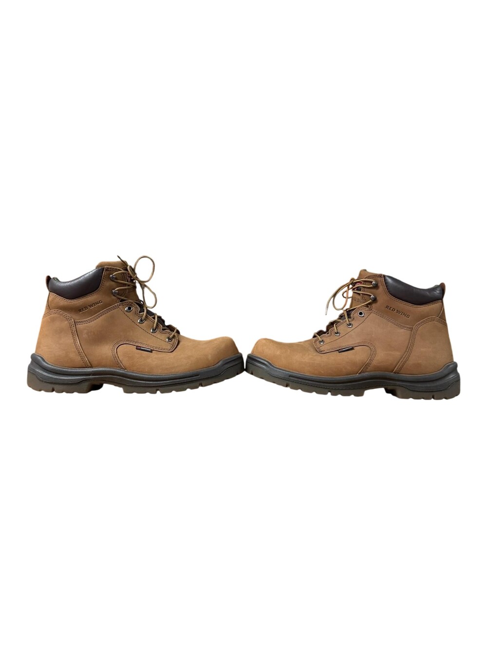 Red Wing Shoes Boots Mens Size 15 Brown Leather Waterproof Safety Toe Work 2240